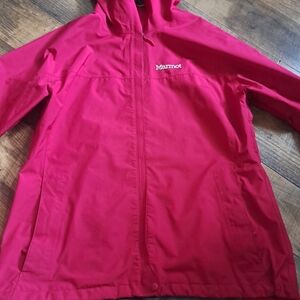 Marmot Women's Pink/Fuchsia Hooded Shell Jacket